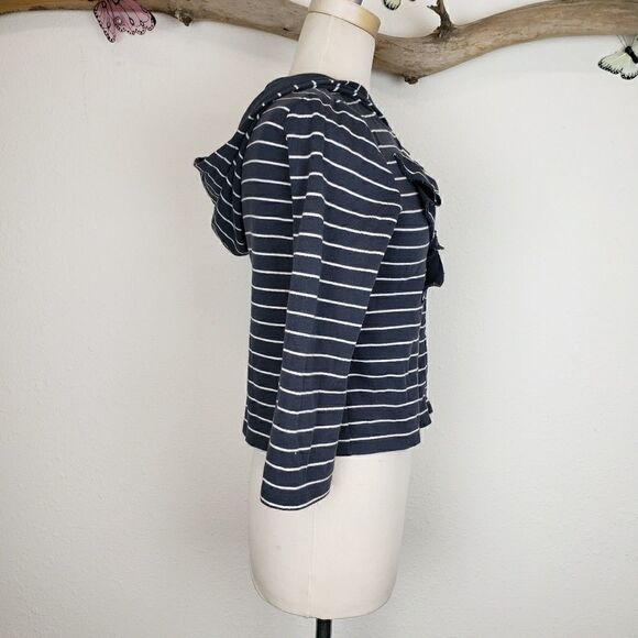 Anthropologie Saturday Sunday across the bow hoodie - Picture 7 of 8